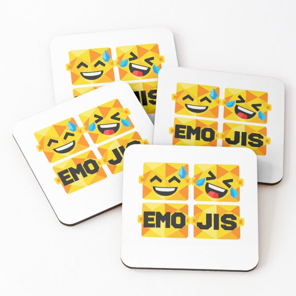 Item preview, Square emojis of laughter and tears CRISAL designed and sold by danart7.