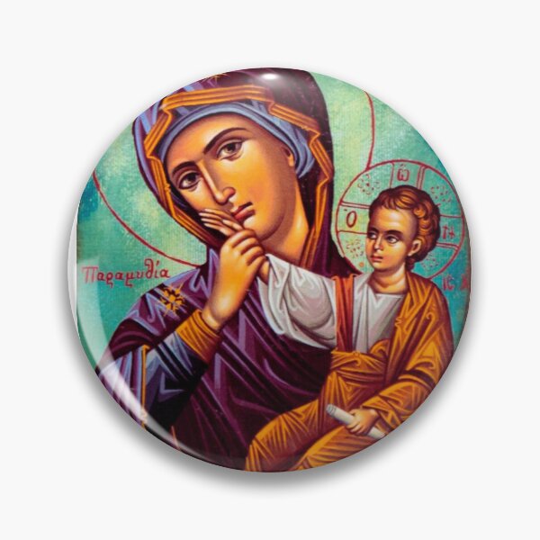 Item preview, Virgin Mary icon Panagia Paramythia, Orthodox Icon, Byzantine  designed and sold by LivingWellness.