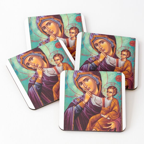 Item preview, Virgin Mary icon Panagia Paramythia, Orthodox Icon, Byzantine  designed and sold by LivingWellness.