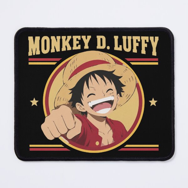 Item preview, Monkey D Luffy Badge designed and sold by TiaAguilar.