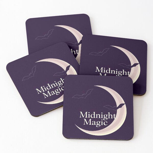 Item preview, Midnight Magic Crescent Moon Bats designed and sold by MFMart.