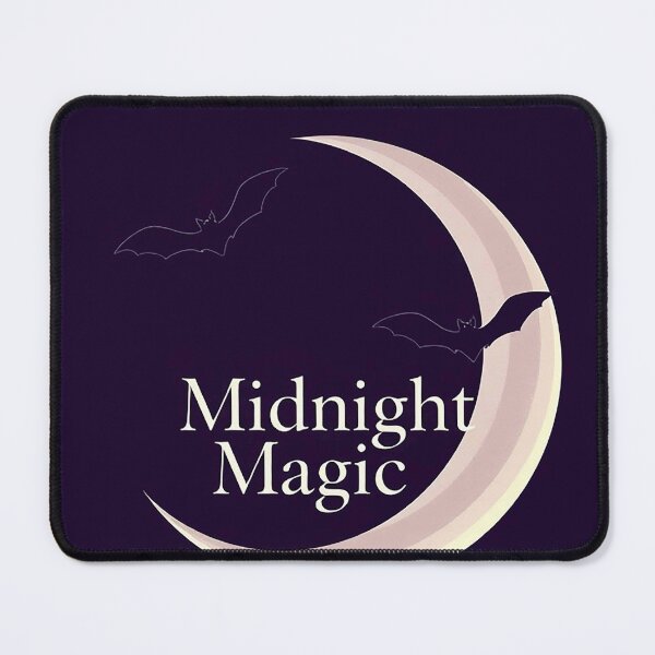 Item preview, Midnight Magic Crescent Moon Bats designed and sold by MFMart.