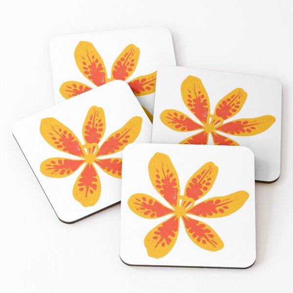 Item preview, Retro Tiger Lily Vintage Botanical Wildflower designed and sold by Feral Vibes.