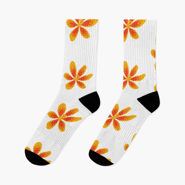 Item preview, Retro Tiger Lily Vintage Botanical Wildflower designed and sold by Feral Vibes.