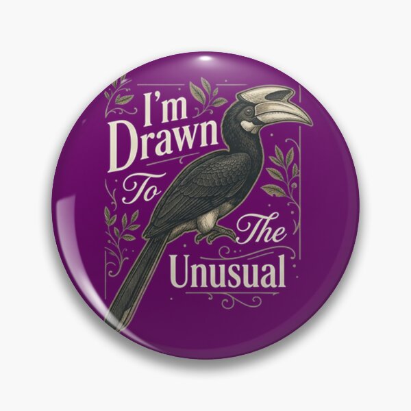 Item preview, Black-casqued Hornbill Shirt - I'm Drawn To The Unusual - Vintage Museum Exotic Bird Tee - Antique Naturalist Graphic designed and sold by Max Store.