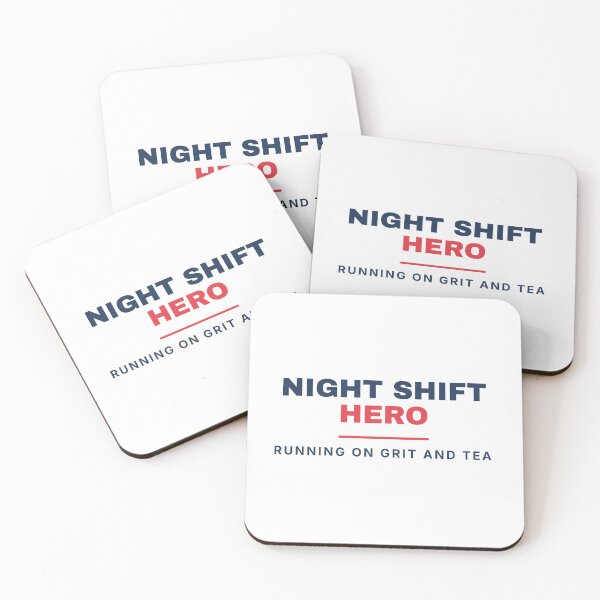 Item preview, Night Shift Hero designed and sold by OnyxPrintsCo.