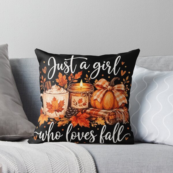 Item preview, Just A Girl Who Loves Fall Cozy Pumpkin Spice Candle Autumn Leaves designed and sold by haitrieuic96.