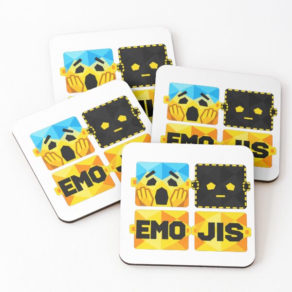 Item preview, Square emojis of fear CRISAL designed and sold by danart7.