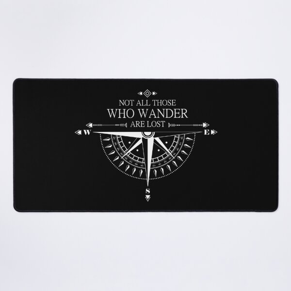 Artikelvorschau, Nicht alle, die wandern, sind verloren – Windrose entworfen und verkauft von Arcadium Collections .
