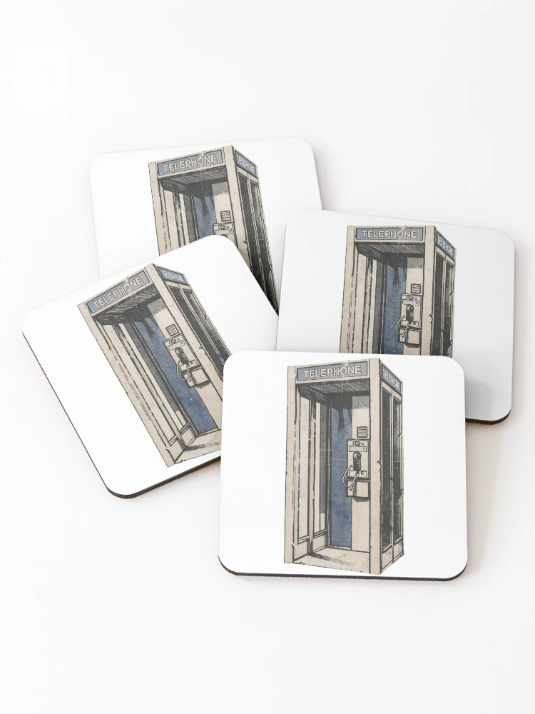 Thumbnail 1 of 5, Coasters (Set of 4), Disconnected designed and sold by RENcraft.