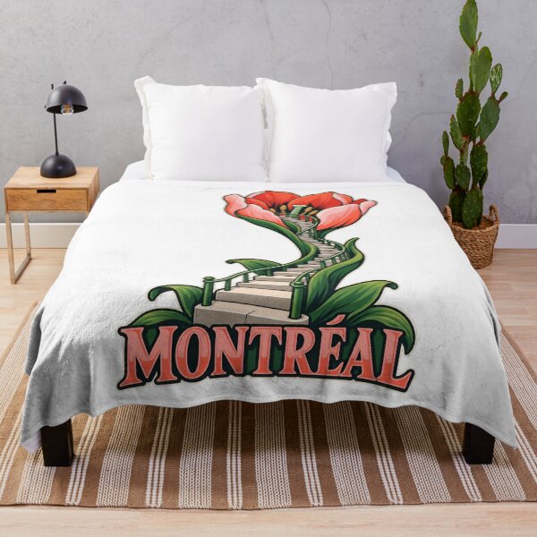 Item preview, Montreal Tulip Stairway: A Blooming Escape designed and sold by Fenay Designs.
