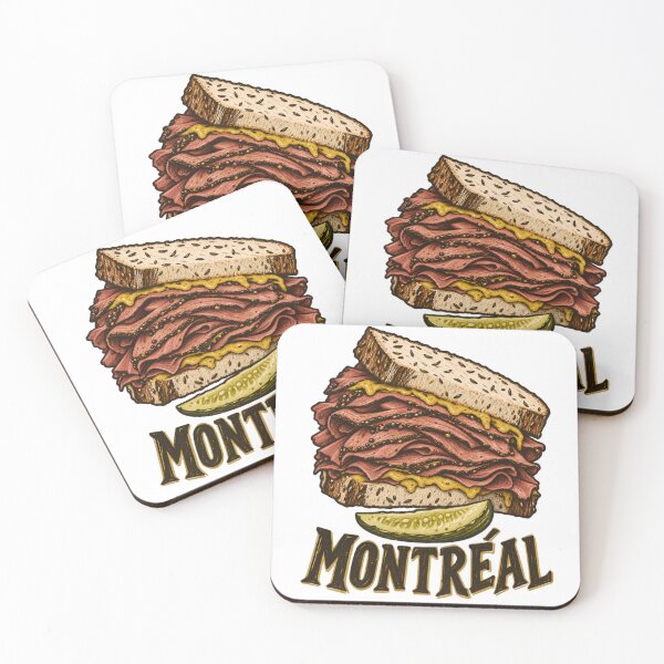 Item preview, Montreal Smoked Meat: Stacked Deli Delight designed and sold by Fenay Designs.