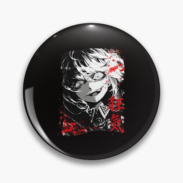 Artikelvorschau, Intense Anime Character Portrait with Red Splatter entworfen und verkauft von Sadeetfel.