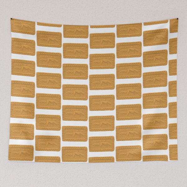 Item preview, Malted Milk Biscuit Illustration designed and sold by The Home Of Pink Peach.