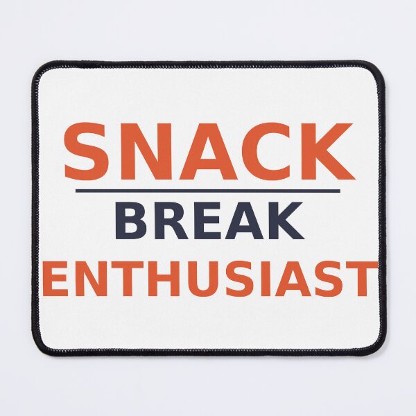 Artikelvorschau, Snackpausen-Enthusiast entworfen und verkauft von OnyxPrintsCo.