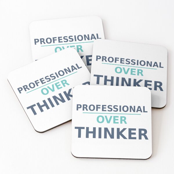 Item preview, Professional Overthinker designed and sold by OnyxPrintsCo.