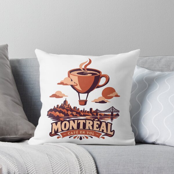 Item preview, Montreal Café en Vol: Coffee Above the Skyline designed and sold by Fenay Designs.