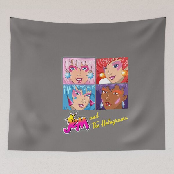 Item preview, Jem and The Holograms 4 Panel Portrait-57 designed and sold by DeetyaDriski.