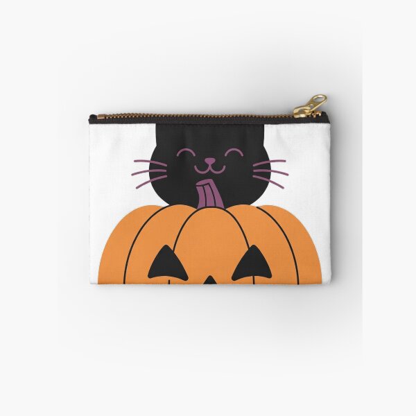 Item preview, Black Cat Jack O Lantern Cute Halloween Tee designed and sold by A Light Worker.