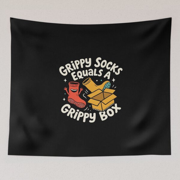 Item preview, Grippy Socks Equals A Grippy Box designed and sold by Peter Stawicki.