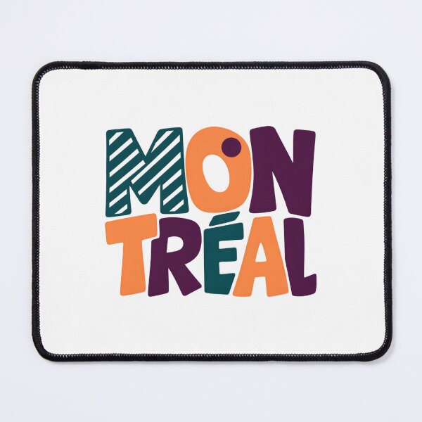 Item preview, Montreal Color Pop: Playful Stacked Letters designed and sold by Fenay Designs.