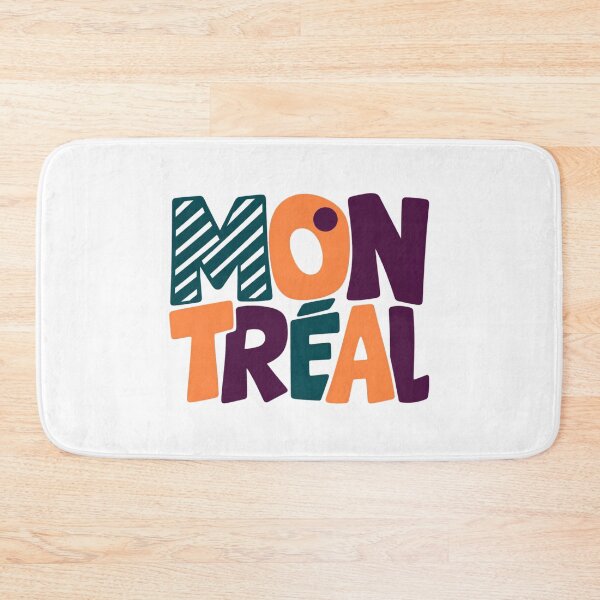 Item preview, Montreal Color Pop: Playful Stacked Letters designed and sold by Fenay Designs.