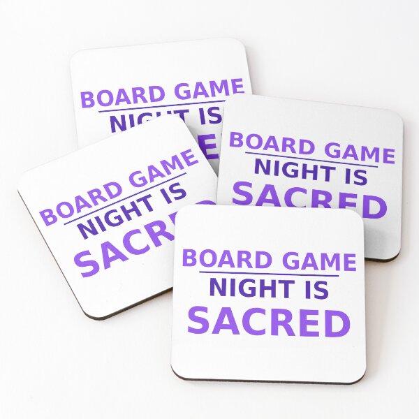 Item preview, Board Game Night Is Sacred designed and sold by OnyxPrintsCo.