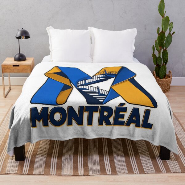 Item preview, Montreal Folded M: Blue and Gold Spiral Stairs designed and sold by Fenay Designs.