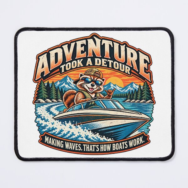 Item preview, Adventure Took a Detour Boating Vintage designed and sold by HoRC.