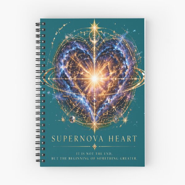 Aperçu de l'œuvre ? Cœur de Supernova Une transformation. créée et vendue par Roseleals.