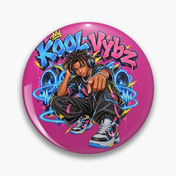Item preview, KOOL Vybz DJ – Electric Graffiti Streetwear designed and sold by digitalbob60.