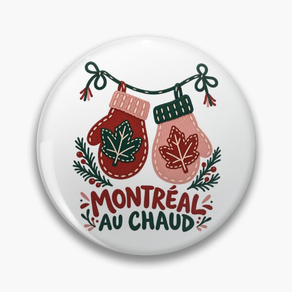 Item preview, Montreal Au Chaud: Cozy Maple Leaf Mittens designed and sold by Fenay Designs.