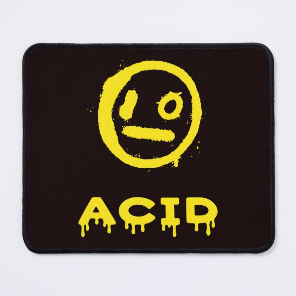 Item preview, Yellow Smiley Acid 444 Graffiti Art designed and sold by ThresholdBlue.