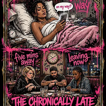 Artwork thumbnail, The Chronically Late by RantingandRaven
