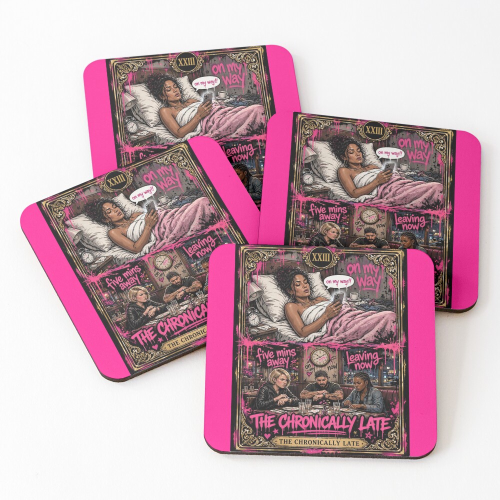 Item preview, Coasters (Set of 4) designed and sold by RantingandRaven.