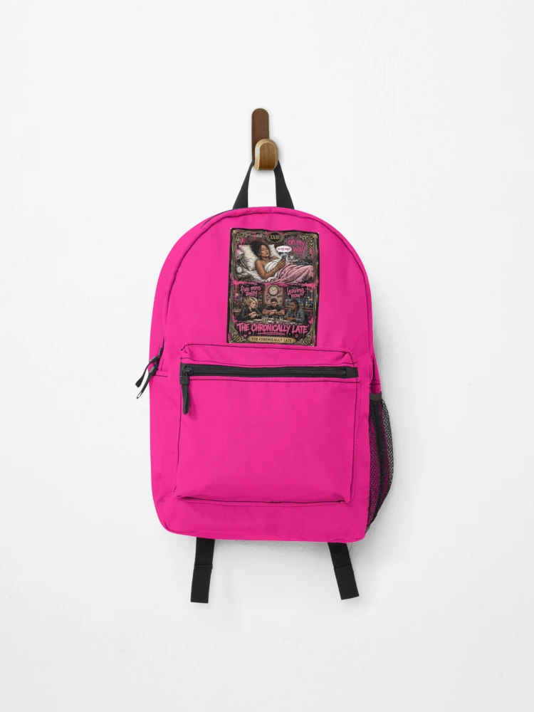 Thumbnail 1 of 3, Backpack, The Chronically Late designed and sold by RantingandRaven.
