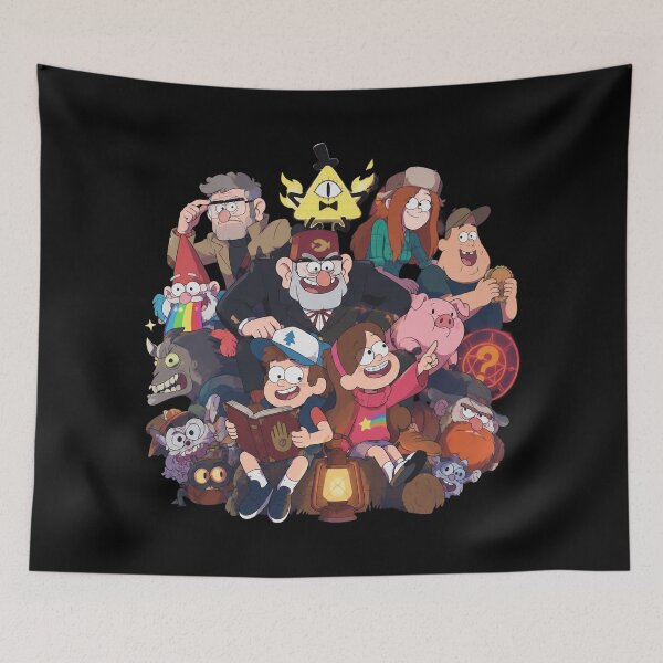 Item preview, Gravity Falls Group Art designed and sold by Elizathbe95.