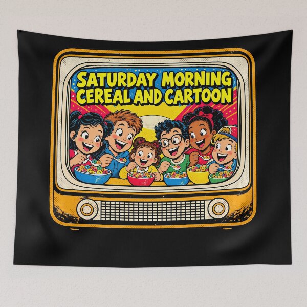 Item preview, Saturday Morning Cartoons 80s designed and sold by Eddiepublic.