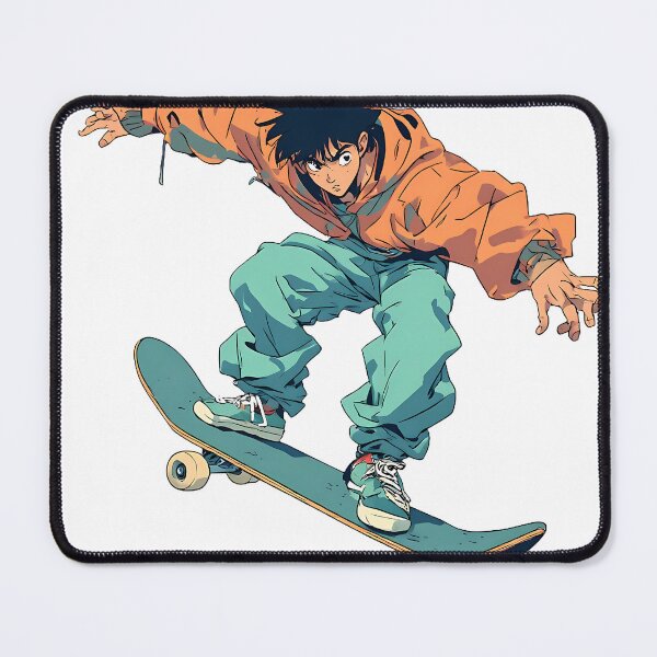Item preview, Anime Style Cartoon Skater Boy Graphic T-Shirt designed and sold by Print_This_Out.