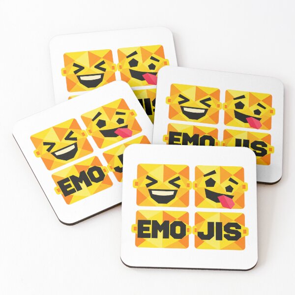 Item preview, Square emojis of laughter and madness CRISAL designed and sold by danart7.