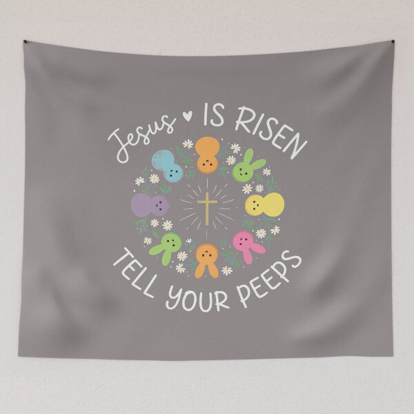 Item preview, Jesus Is Risen Tell Your Peeps Funny Easter Shirt-14 designed and sold by DavidHoffmann.