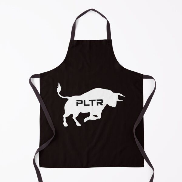 Item preview, PLTR Bull Silhouette Finance Investment designed and sold by OddCanvasArt.