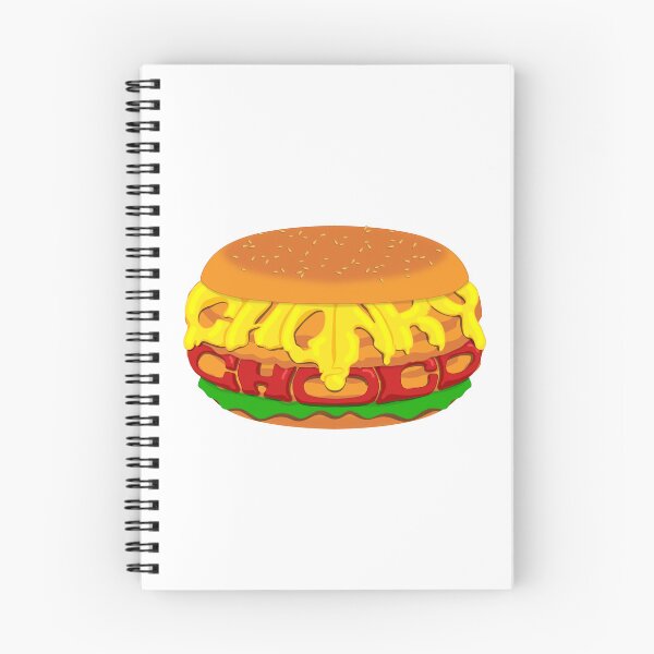 Item preview, Logotipo de la hamburguesa de pollo con chocolate Chonky designed and sold by Chocohoemie.