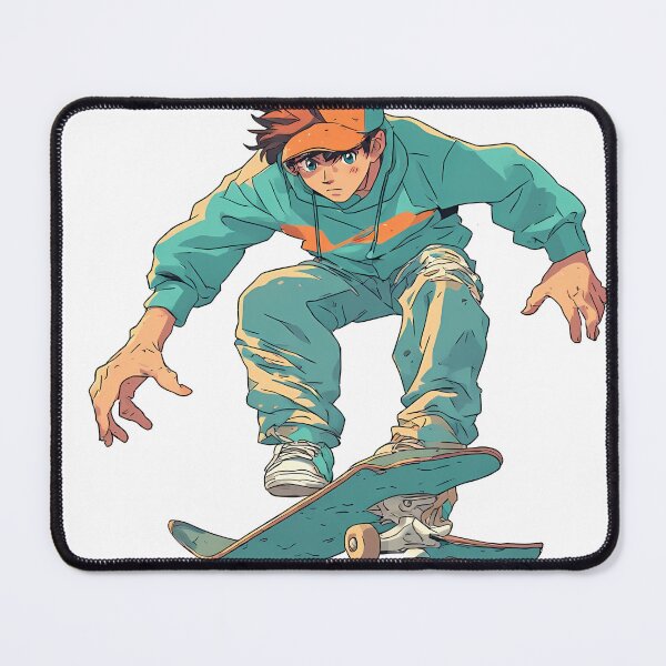 Item preview, Anime Cartoon style Skater Boy Graphic T-Shirt designed and sold by Print_This_Out.