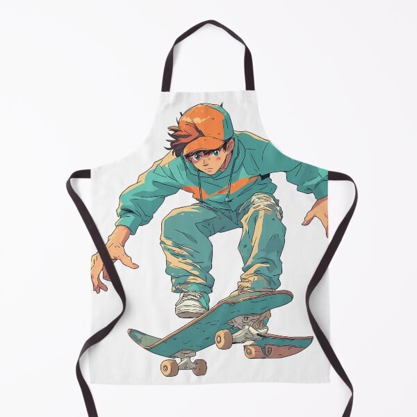 Item preview, Anime Cartoon style Skater Boy Graphic T-Shirt designed and sold by Print_This_Out.