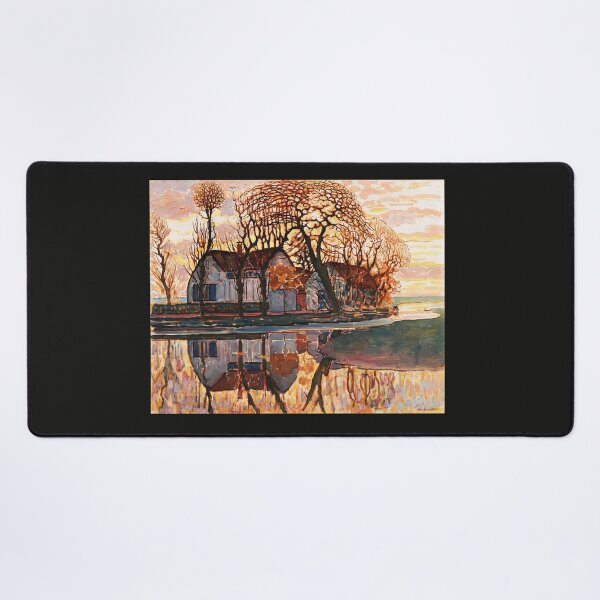 Item preview, Farm Near Duivendrecht, in the Evening — Piet Mondrian designed and sold by UBU-space.