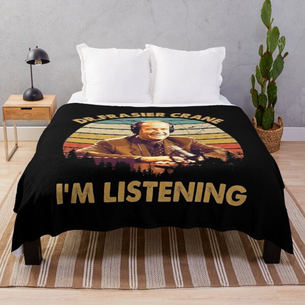 Item preview, Frasier Tv Show Dr. Frasier Crane I'm Listening 1 designed and sold by Tahrah-Retro.