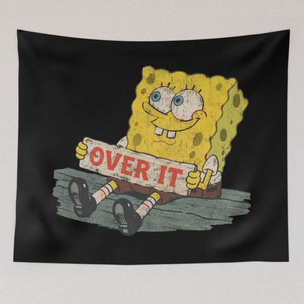 Item preview, Over It SpongeBob designed and sold by Elizathbe95.