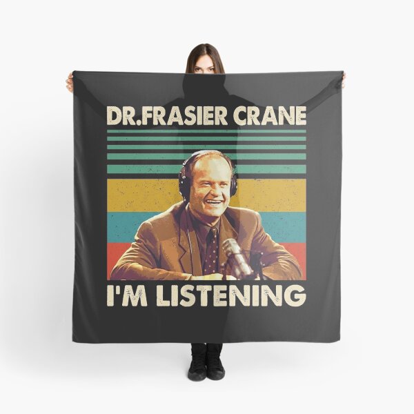 Item preview, Frasier Tv Show Dr. Frasier Crane I'm Listening designed and sold by Tahrah-Retro.