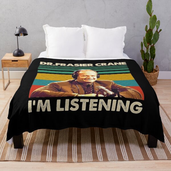 Item preview, Frasier Tv Show Dr. Frasier Crane I'm Listening designed and sold by Tahrah-Retro.